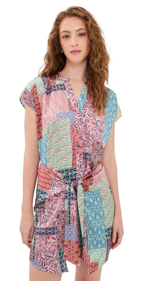 Mika Dress Oasis Patchwork