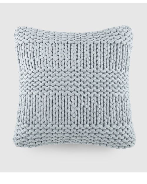 Cozy Chunky Knit Throw Pillow