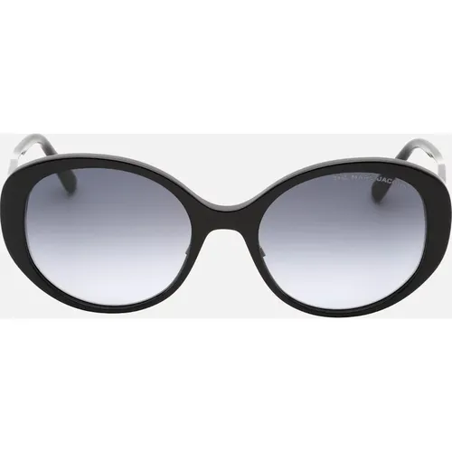 Women's Marc Jacobs Black Framed Dark Grey SF Lens Sunglasses - Size: ONE size