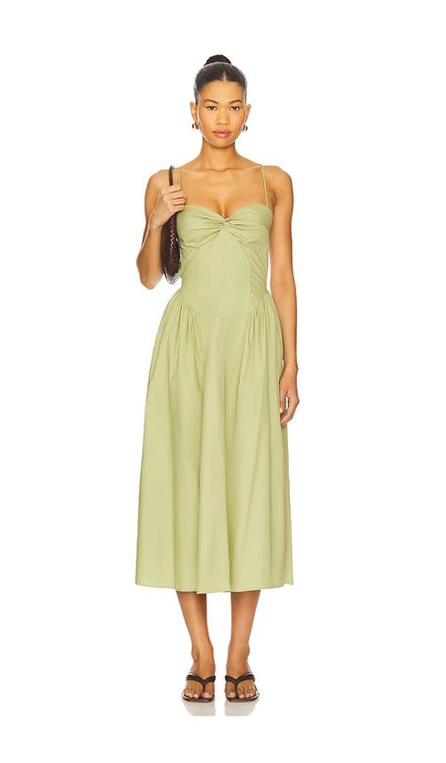 NIA Destene Dress in Sage.  XS. Also in
