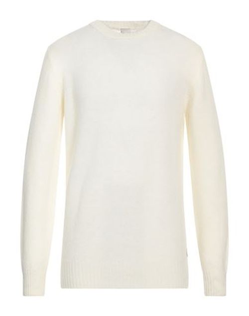 Man Sweater Ivory Size XXL Wool, Polyamide