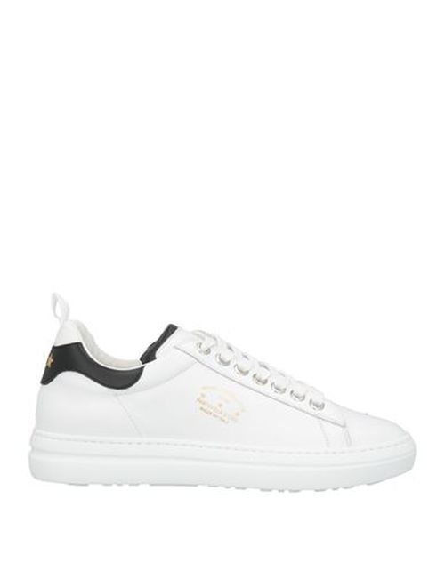 Man Sneakers White Size 10 Calfskin