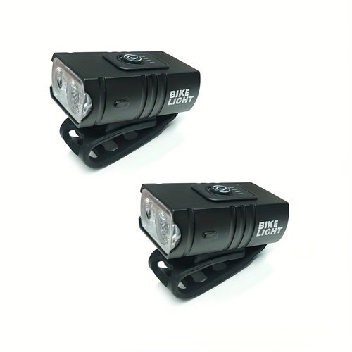 TEMU 2pcs, Rv Sports And Outdoor Headlamps, Usb Charging Flashlight, 6 Lighting , Night Light Illuminates At Night Cycling, Suitable For Mountain And