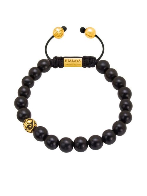 Beaded bracelet - Black