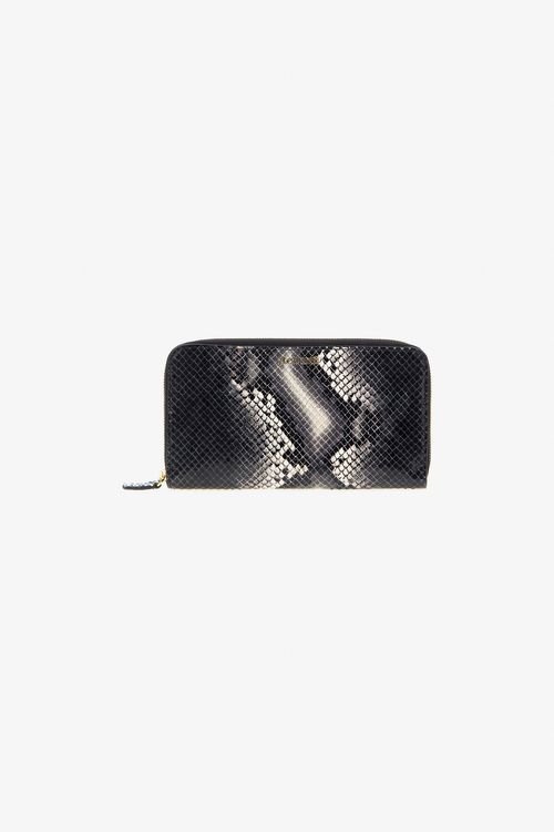Logo-print Leather Wallet