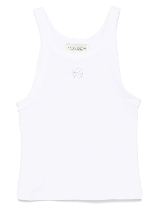 The New Arrivals Ilkyaz Ozel In Yang tank top - White