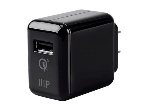 Select Speed USB Wall Charger, 1-Port, Qualcomm Quick Charge Output for iPhone, Android, and Galaxy Devices