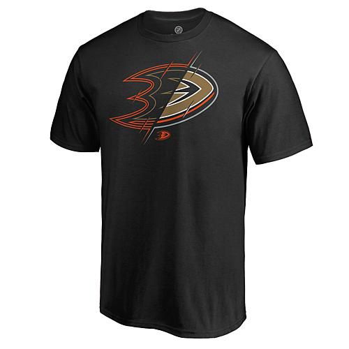 Men's Fanatics Black Anaheim Ducks X-Ray T-Shirt - Size Large