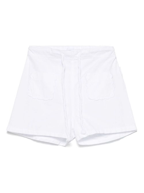 LARANJINHA cotton shorts - White