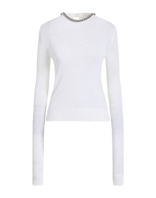 Woman Sweater Ivory Size XS Virgin Wool