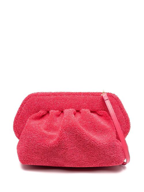 Bouclé clutch bag - Pink