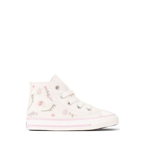 Converse Chuck Taylor All Star Boho Floral High-Top Sneaker - Baby / Toddler - Vintage White / Summit Pink
