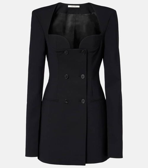 Double-breasted blazer dress