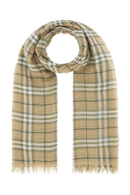 Embroidered Cotton Scarf