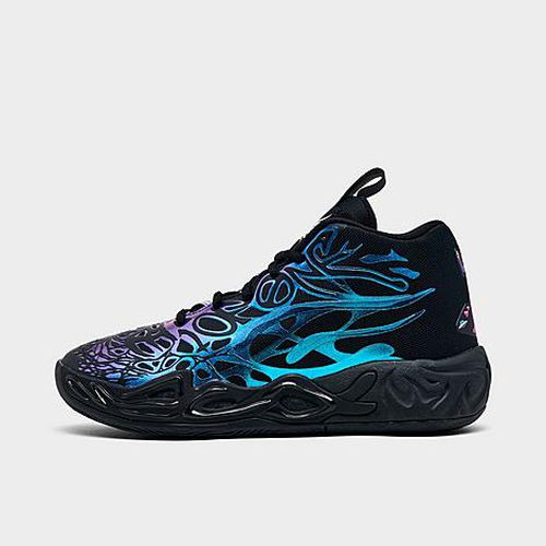 Big Kids' LaMelo Ball MB.0 Basketball Shoes in Blue/Black/Black Multi