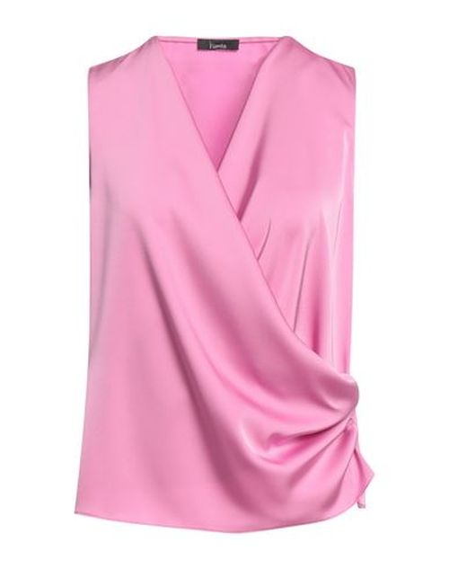 Woman Top Fuchsia Size S Polyester