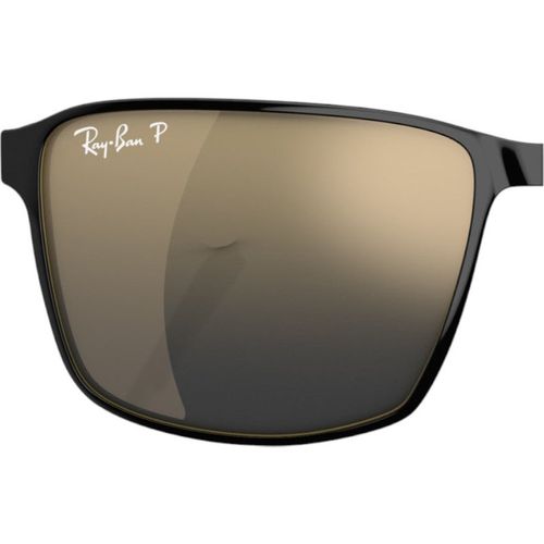 Ray - Ban Unisex Pair of replacement lenses Ray - Ban RB3721CH Replacement lenses Metal Grey Squared Polarized Mirror