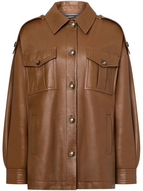 Leather jacket - Brown