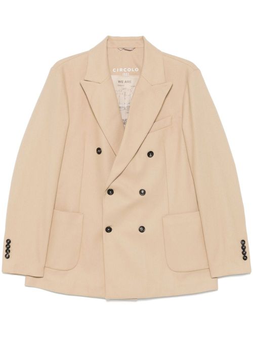 Virgin wool blazer - Neutrals