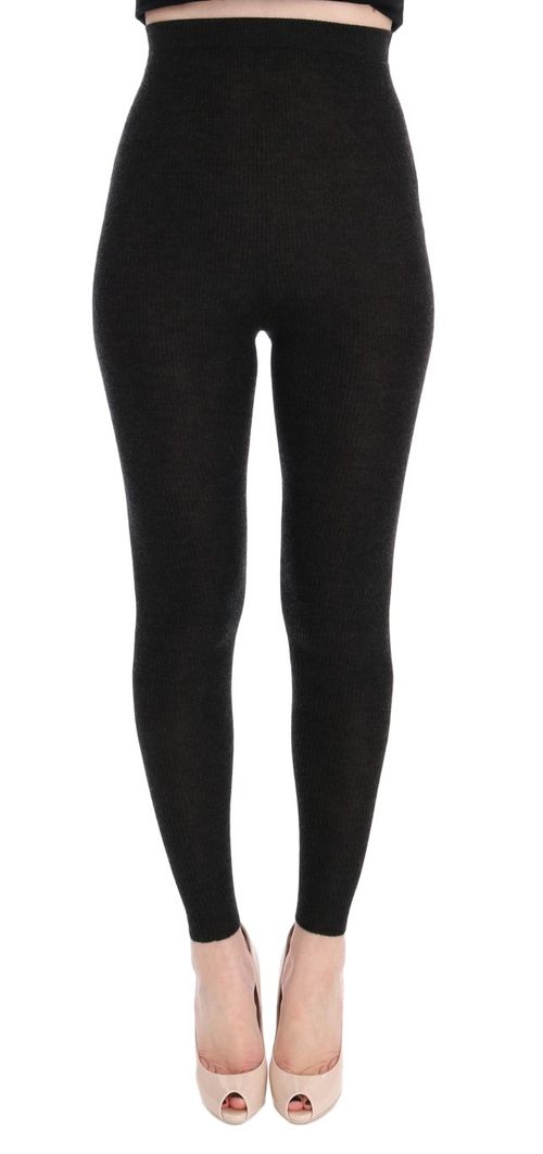 Cashmere Stretch Leggings — Gray