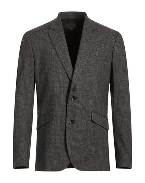 Man Blazer Grey Size 40 Wool, Cotton, Linen, Elastane