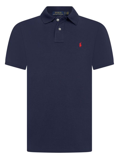 Polo Pony cotton polo shirt - Blue