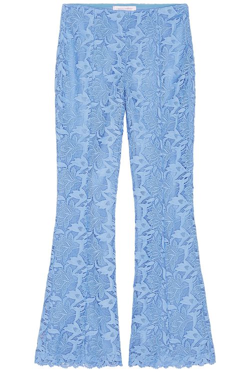 Carolina Herrera Kenny Bootcut Pant in Cornflower - Blue. 10 also in