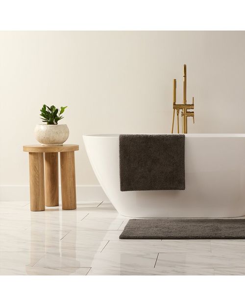 Cotton Reversible Bath Mat