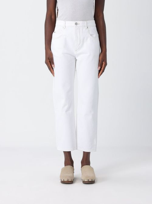 Jeans Woman color White