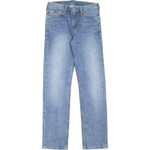LEVI'S 513 Jeans Mens Blue Slim Straight Stone Wash W