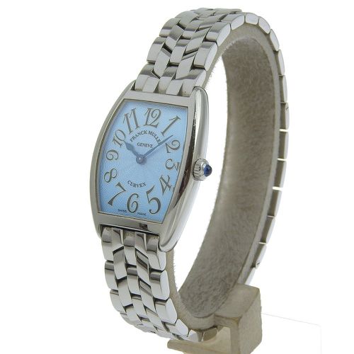 Franck Muller Cintree Curvex Quartz Watch Stainless Steel Watch Pre-Owned