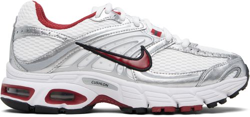 Silver & White Air Max Moto 2K Sneakers