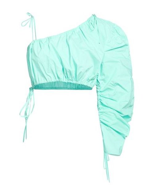 Woman Top Turquoise Size XS Cotton