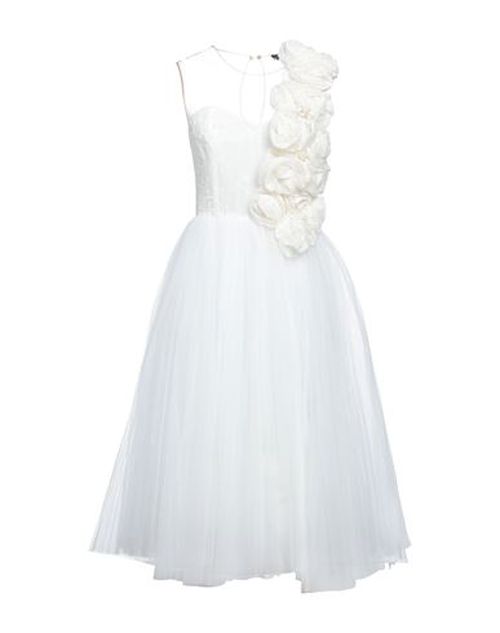Woman Midi dress Ivory