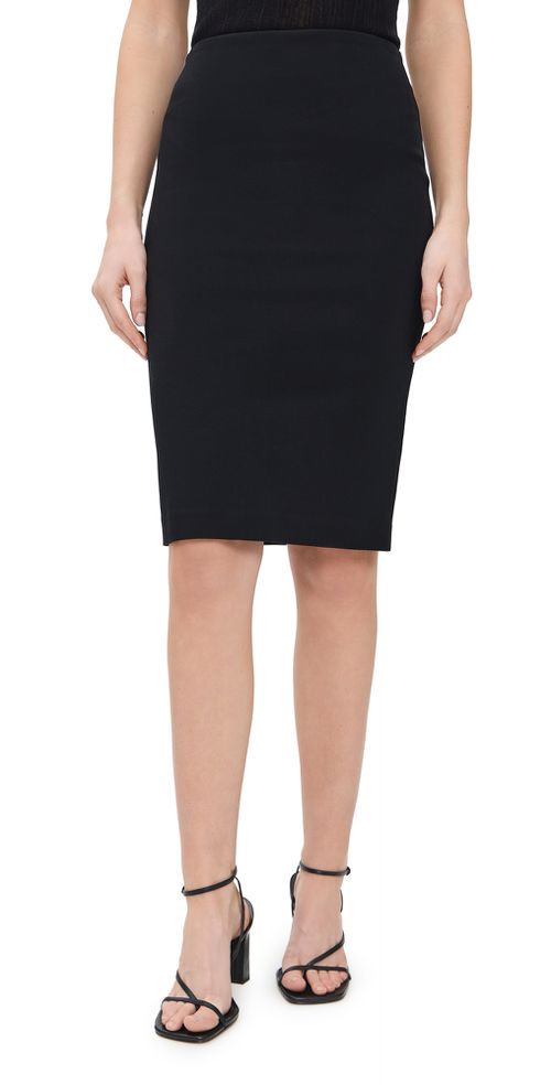 Ponte Pencil Skirt Classic Black