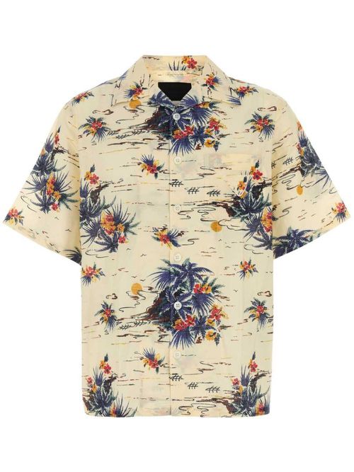 Hawaii Batista Cotton Short-Sleeved Shirt