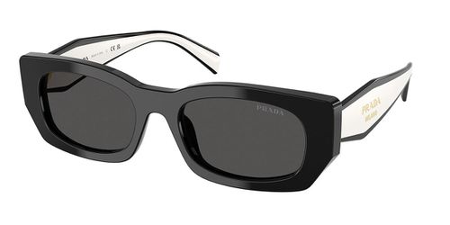 Prada PR B05S 09Q08Z Men's Sunglasses Black Size 53