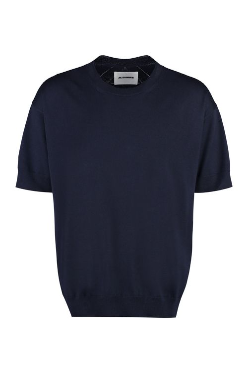 Wool Short Sleeve Sweater