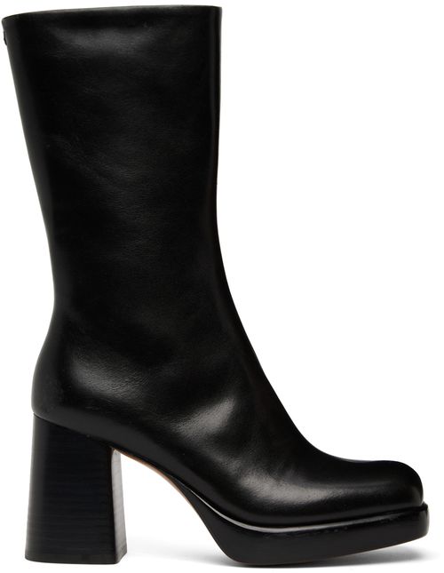 Black matrix boots