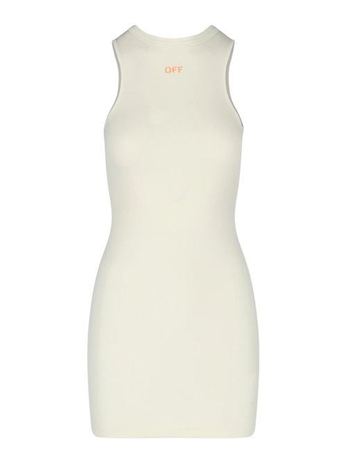 Ribbed mini dress