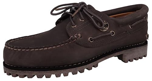 Timberland Men's Traditional Handsewn 3-Eyelet Classic Lug Boat Shoe