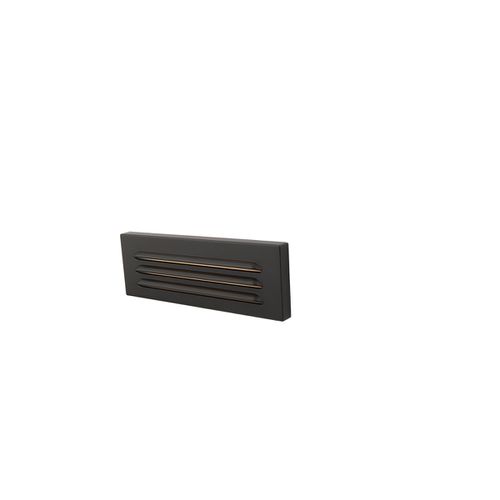 Bronze on Brass LED Step and Wall Light from the 4901 Collection