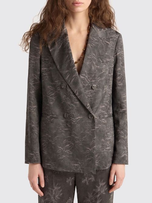MOMONÌ Jacket Woman color Brown