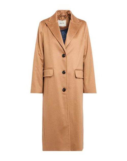 Paltò Woman Coat Camel Size 4 Cashmere
