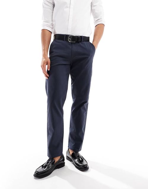 Relaxed fit chinos in navy