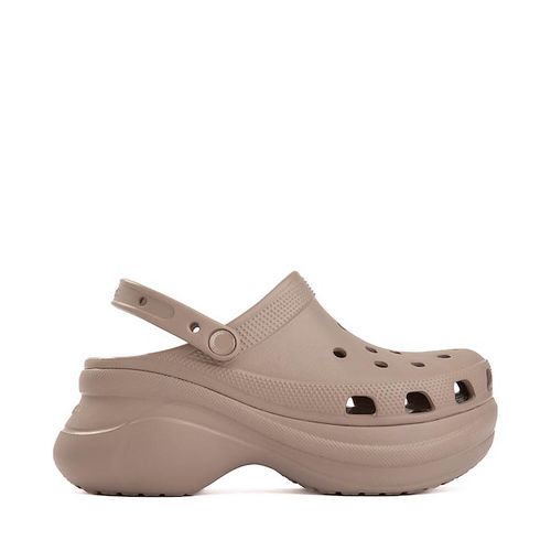Womens Crocs Classic Bae Platform Clog - Taupe