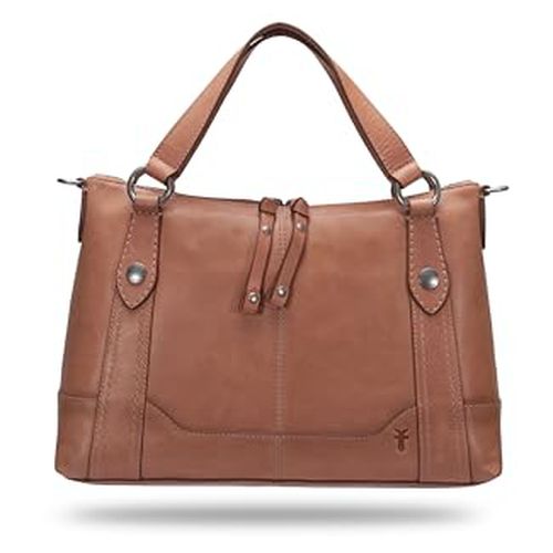 Borsa A Mano In Pelle Frye Melissa Medium - Donna, Colore Woodrose, Made In USA - 3
