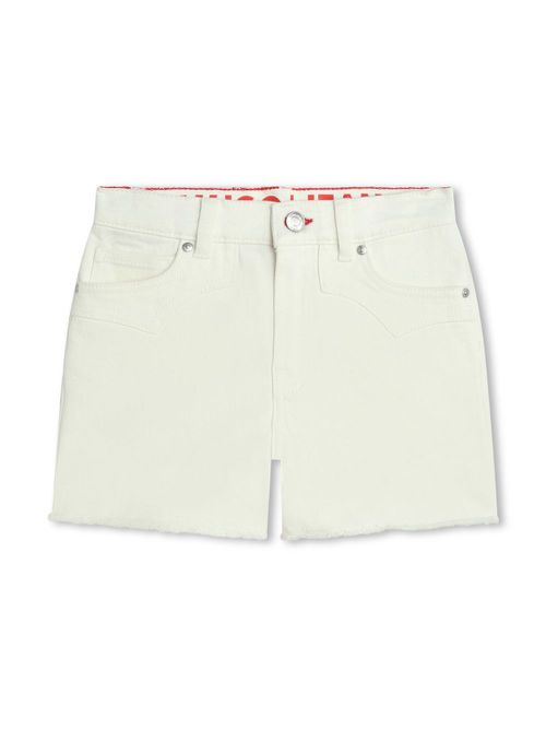 Fancy denim shorts - Neutrals