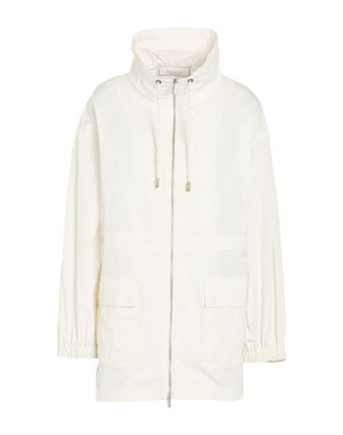 Woman Jacket Ivory Size 6 Polyester