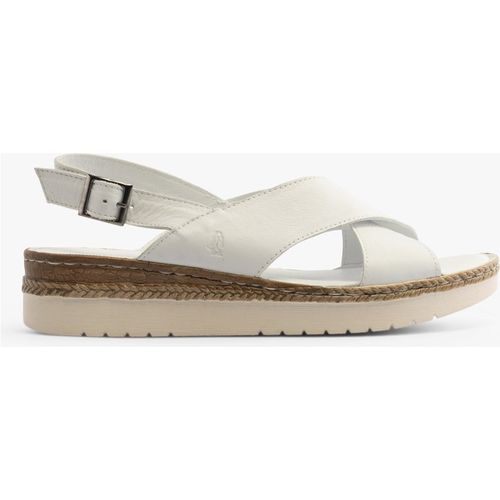 Hush Puppies Saphira Womens Slingback Sandals White Leather